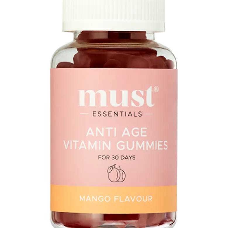 Must Essentials Vitamin Gummies Mango Anti Age (60 stk)