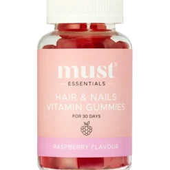 Must Essentials Vitamin Gummies Hair & Nails (60 stk)