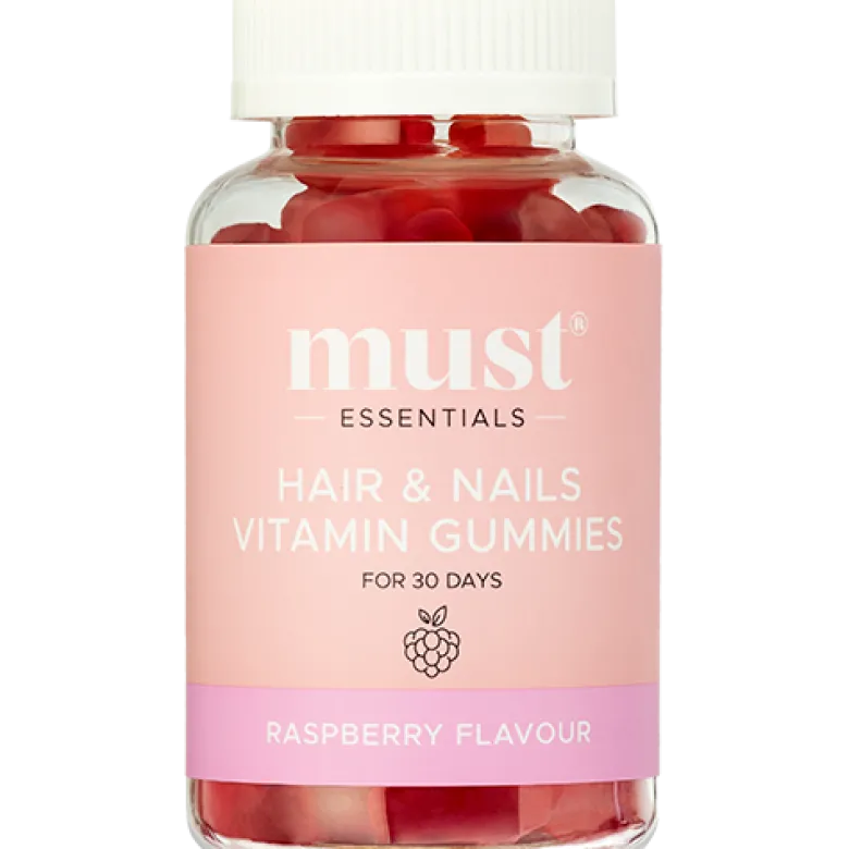 Must Essentials Vitamin Gummies Hair & Nails (60 stk)