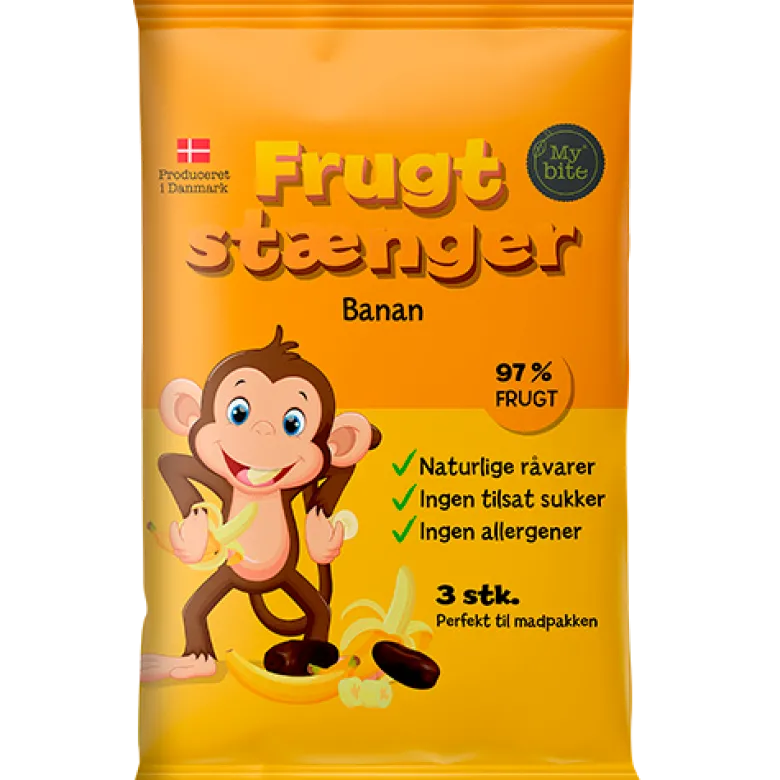 MyBite Frugtstænger Banan (60 g)