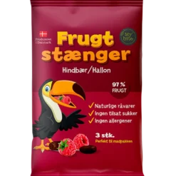 MyBite Frugtstænger Hindbær (60 g)