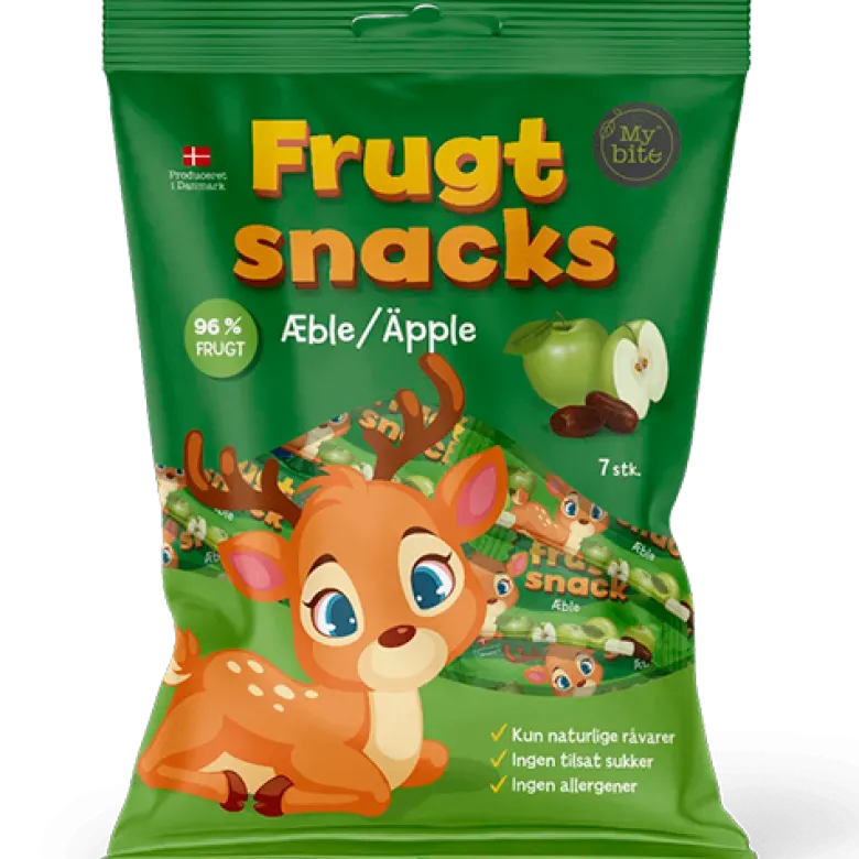 MyBite Mini FrugtBar Æble (100 g)