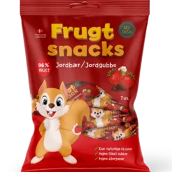 MyBite Mini FrugtBar Jordbær (100 g)