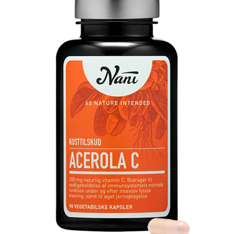 Nani Acerola C-vitamin (90 kaps)