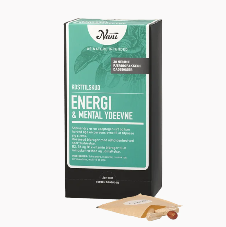 Nani Energi/mental ydeevne helsepakke (30 breve)