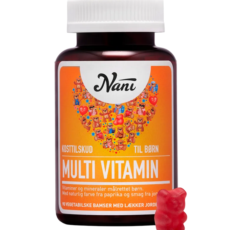 Nani Food State Multivitamin til børn (90 stk)