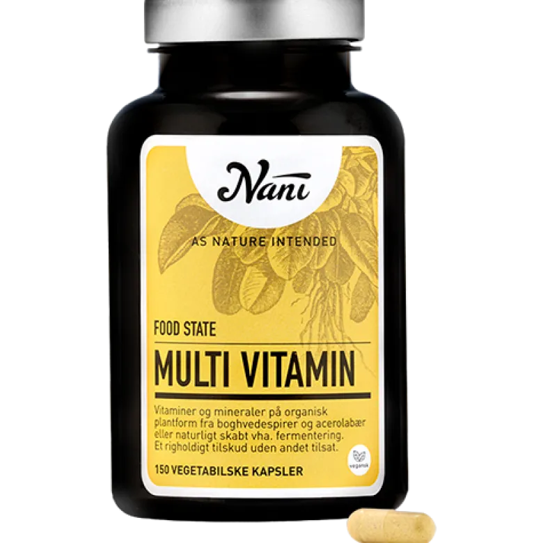 Nani Food State Multivitamin (150 kapsler)
