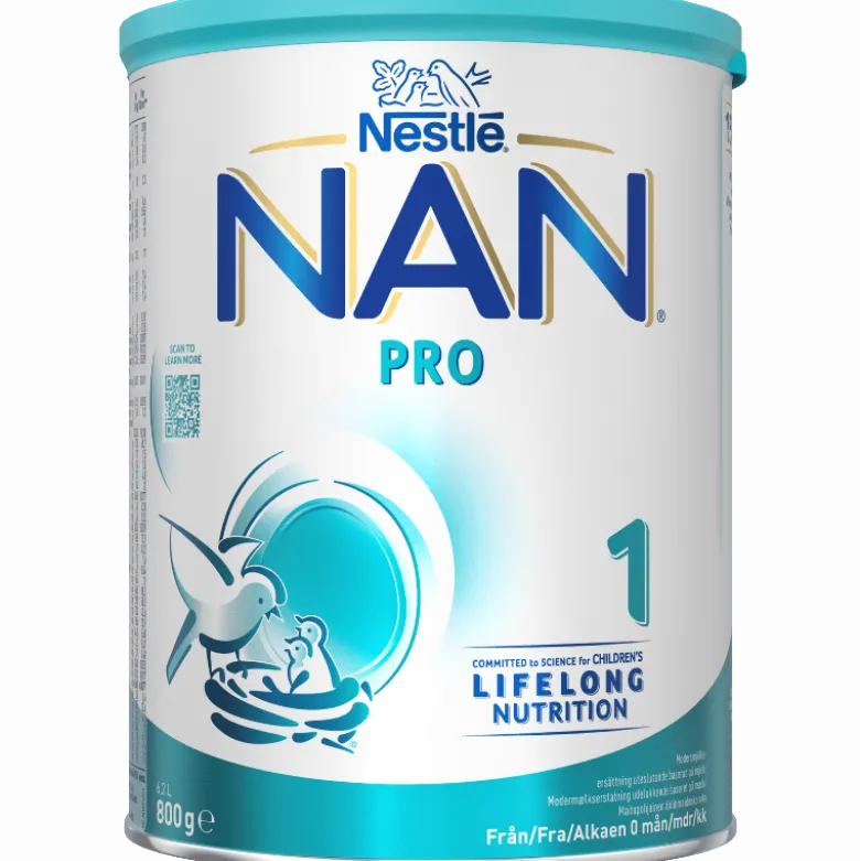 NAN Pro 1 Modermælkserstatning - Fra 0 mdr. (800 g)