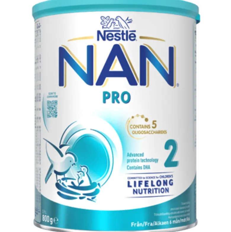 NAN Pro 2 Tilskudsblanding - Fra 6 mdr. (800 g)