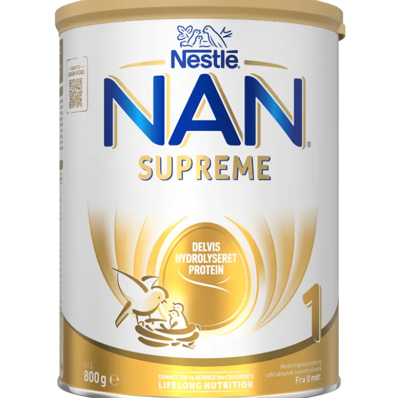 NAN Supreme 1 Modermælkserstatning - Fra 0 mdr. (800 g)
