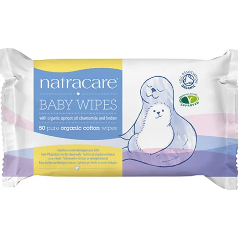Natracare Baby Vådservietter Ø (50 stk)