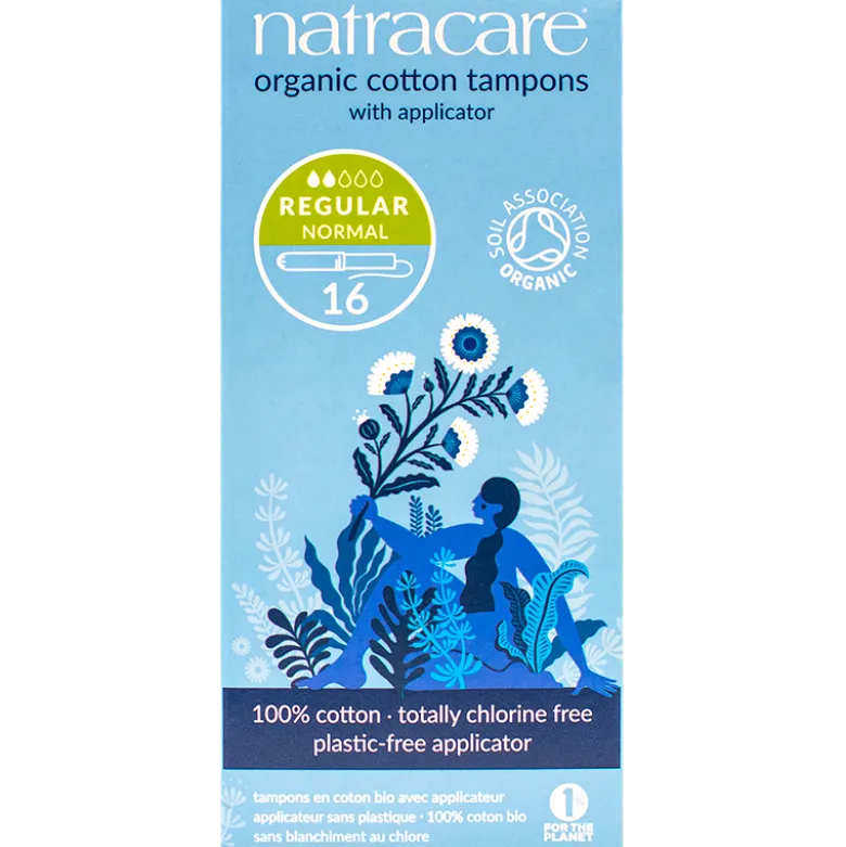 Natracare Tampon m. Hylster Regular Ø (16 stk)