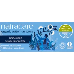 NatraCare Tampon U. Indføringshylster Regular (20 stk)