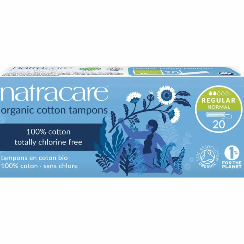 NatraCare Tampon U. Indføringshylster Regular (20 stk)