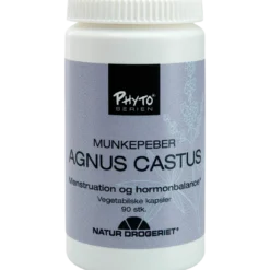 Natur Drogeriet Agnus Castus, veg. kap (90 stk. )