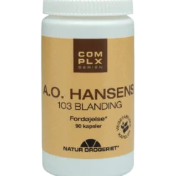 Natur Drogeriet A.O. Hansen 103 Kosttilskud (90 kapsler)
