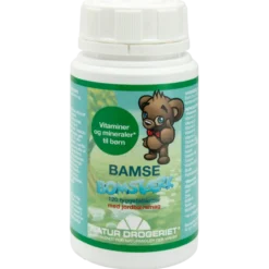 Natur Drogeriet Bamse Bomstærk med Jordbærsmag (120 tabletter)