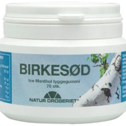Natur Drogeriet Birkesød Ice Menthol Tyggegummi (70 stk)