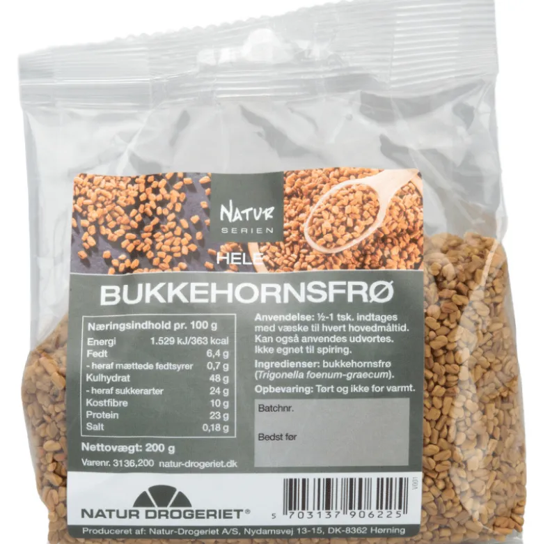 Natur Drogeriet Bukkehornsfrø Hel (200 gr)
