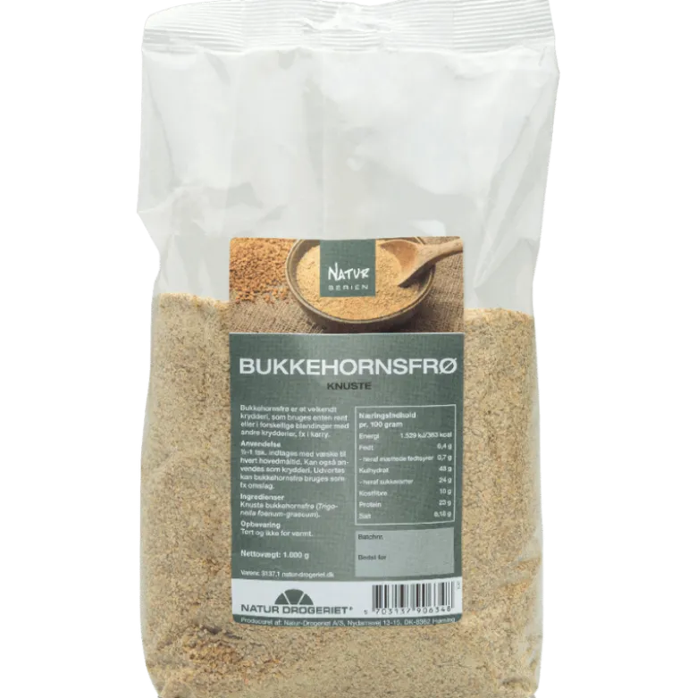 Natur Drogeriet Bukkehornsfrø knust (1 kg)