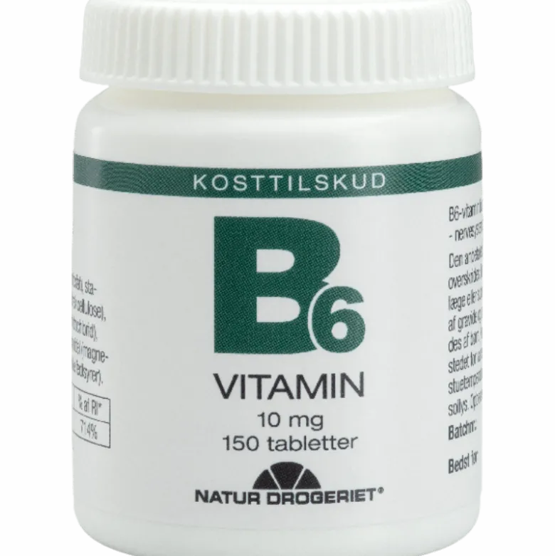 Natur Drogeriet B6-Vitamin 10 mg (150 tabl)