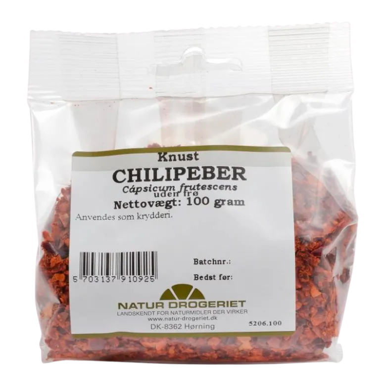 Natur Drogeriet Chilipeber knust (100 gr)