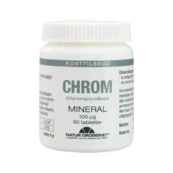 Natur Drogeriet Chrom 100 μg tabletter (60 stk)