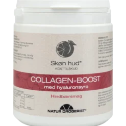 Natur Drogeriet Collagen-Boost M. Hyaluronsyre Hindbærsmag (350 g)