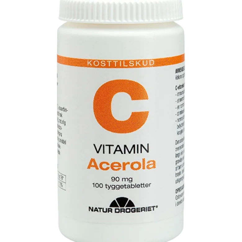 Natur Drogeriet C-Vitamin Acerola 90 mg (100 tabl)