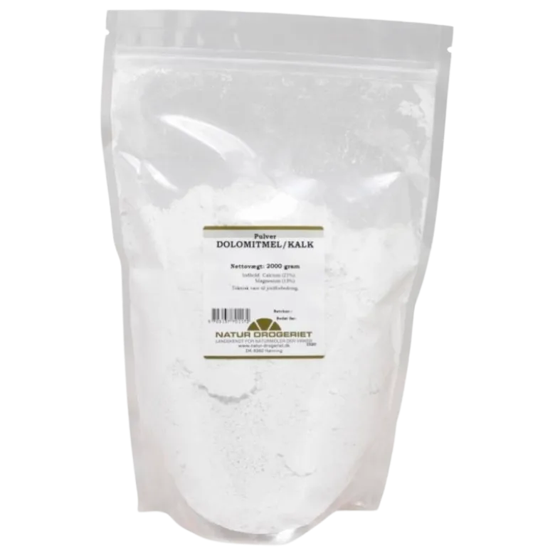 Natur Drogeriet Dolomitkalk til Jordforbedring (2 kg)