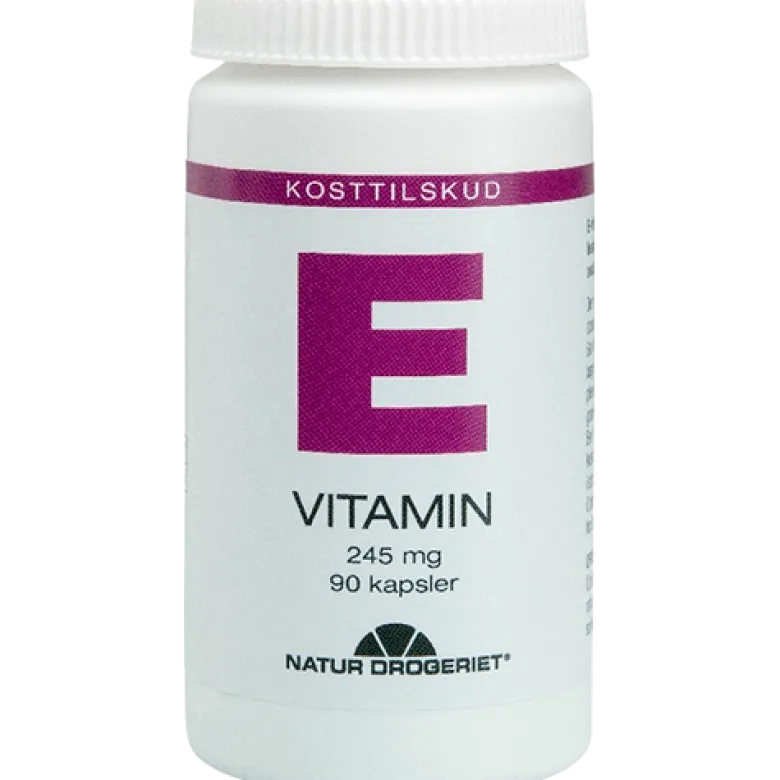 Natur Drogeriet E-Vitamin 245 mg (90 kaps)