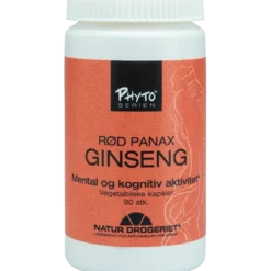 Natur Drogeriet Ginseng Rød Panax 400 mg (90 kapsler)