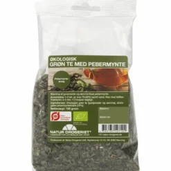 Natur Drogeriet Grøn Te M. Pebermynte Ø (100 g)
