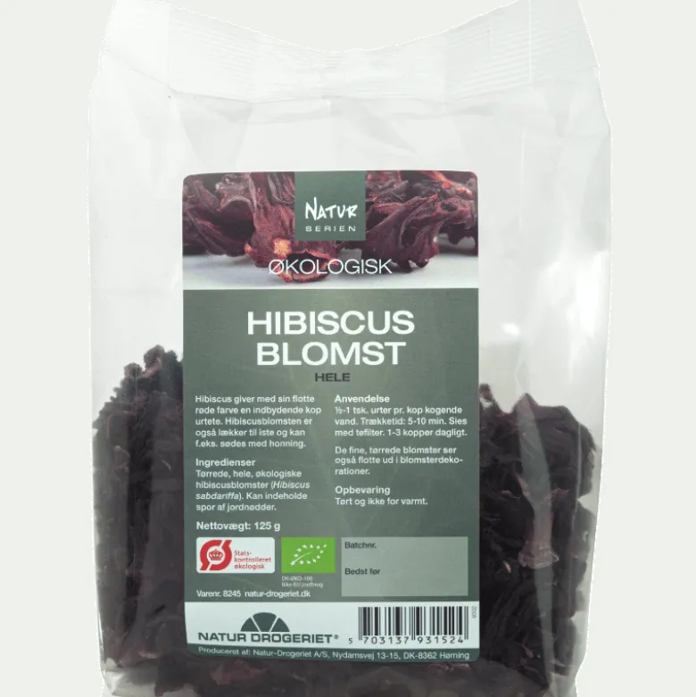 Natur Drogeriet Hibiskus Tørret Ø (125 g)
