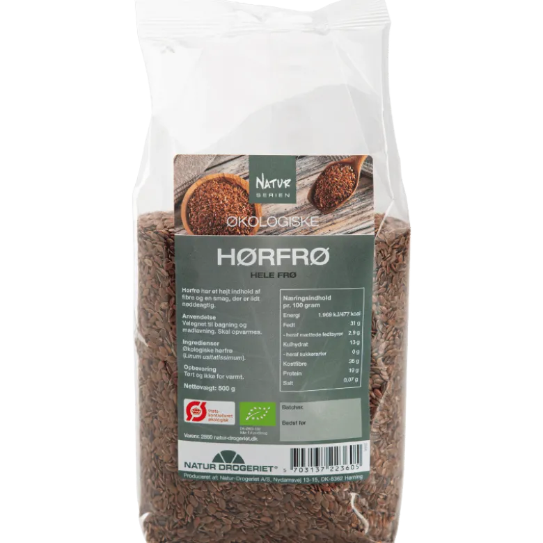 Natur Drogeriet Hørfrø Ø (500 g)