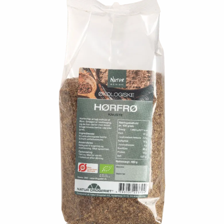 Natur Drogeriet Hørfrø Knuste Ø (400 g)