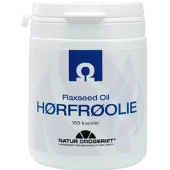 Natur Drogeriet Hørfrøolie 500 mg (180 kaps)