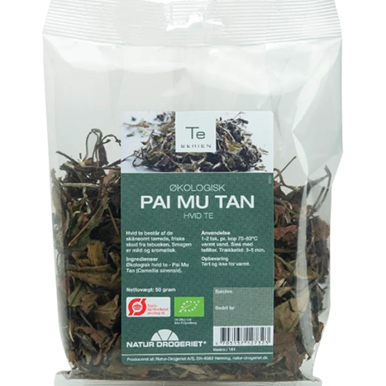 Natur Drogeriet Hvid Te Pai Mu Tan Ø (50 g)