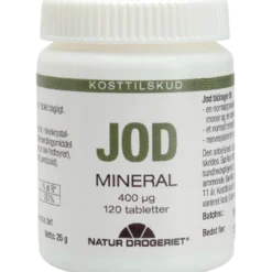 Natur Drogeriet Jod 400 µg (120 tabl)
