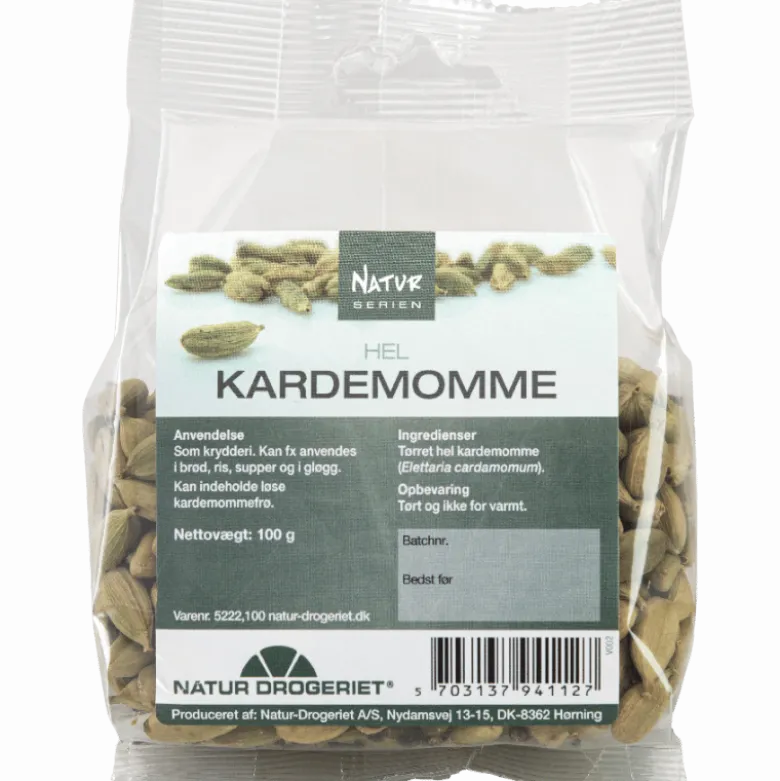 Natur Drogeriet Kardemomme Hel (100 g)