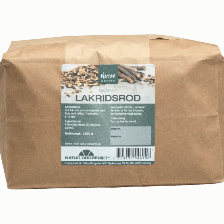 Natur Drogeriet Lakridsrod skåret (1 kg)