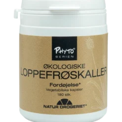 Natur Drogeriet Loppefrøskaller Ø (180 kap)