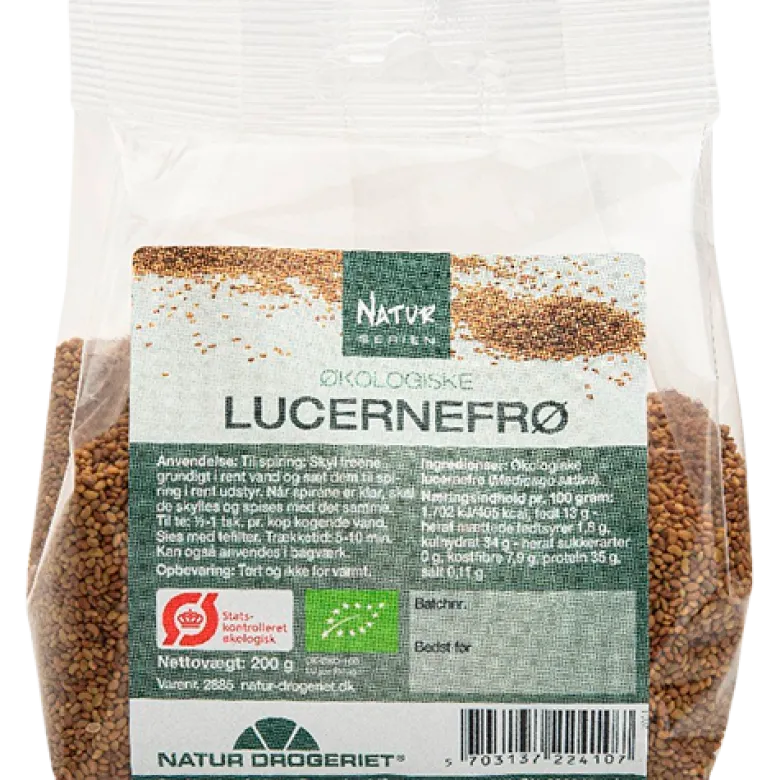 Natur Drogeriet Lucernefrø Ø (200 g)