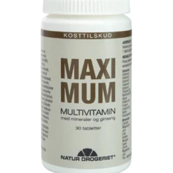 Natur Drogeriet Maximum Med Ginseng (90 tabletter)
