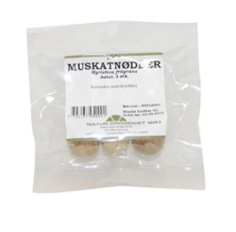 Natur Drogeriet Muskatnød Hele (1000 gr)