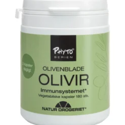 Natur Drogeriet Olivir Olivenblade (180 Kap)