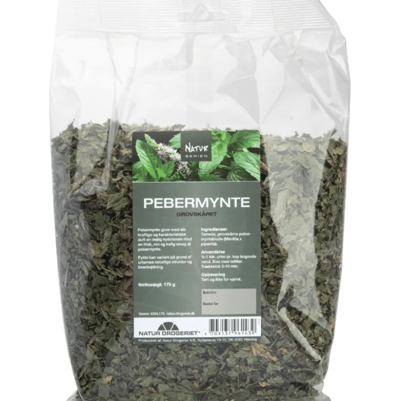 Natur Drogeriet Pebermynte Grov skåret (175 gr)
