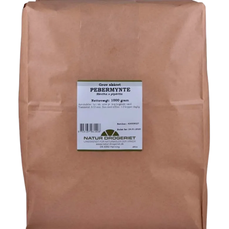 Natur Drogeriet Pebermynte Groft Skåret (1 kg)