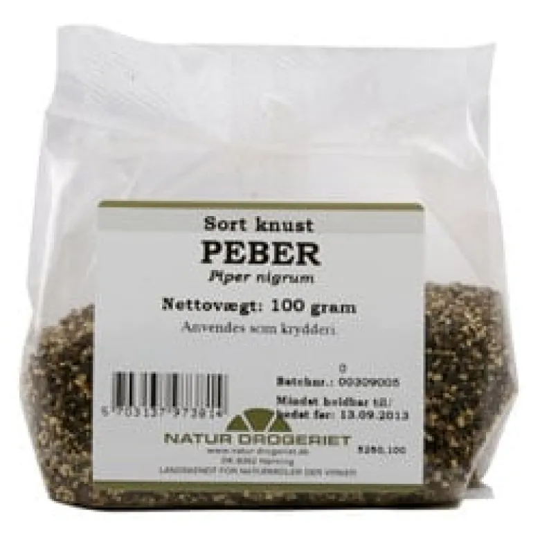 Natur Drogeriet Peber Sort Knust (100 gr)