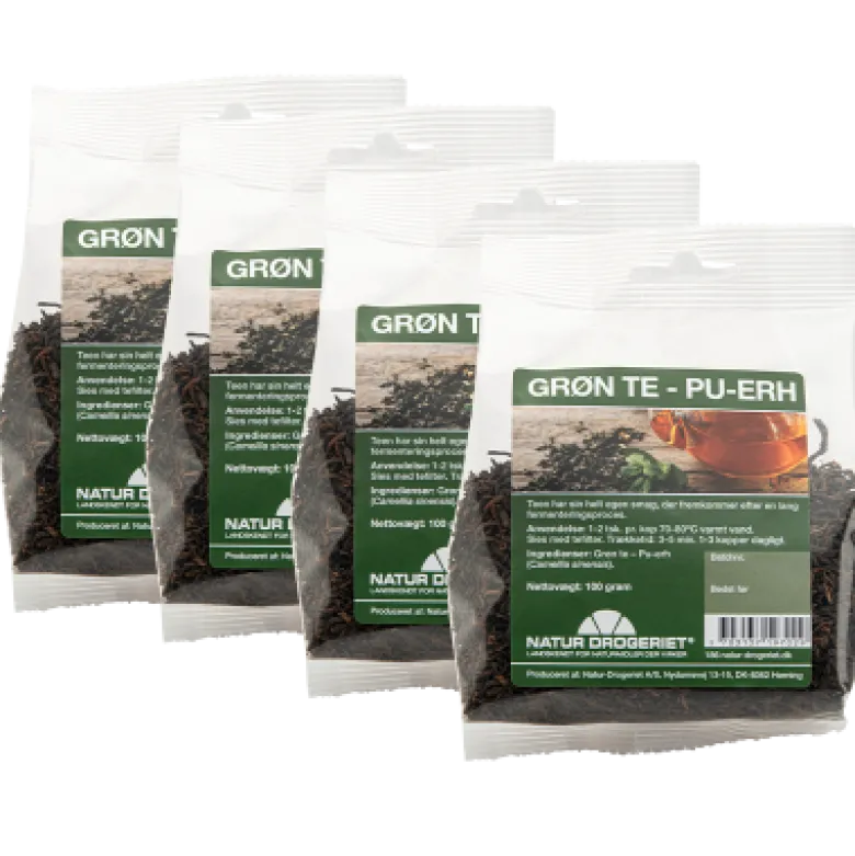 Natur Drogeriet Pu-Erh The (4 x 100 gr)